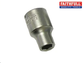 CHROME VANADIUM 1/2" DRIVE HEXAGON SOCKET  8MM