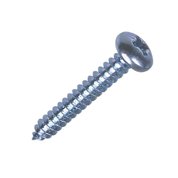 PAN HEAD SELF TAPPING SCREW - BZP POZI 3.5 X 19MM (6G X 3/4")