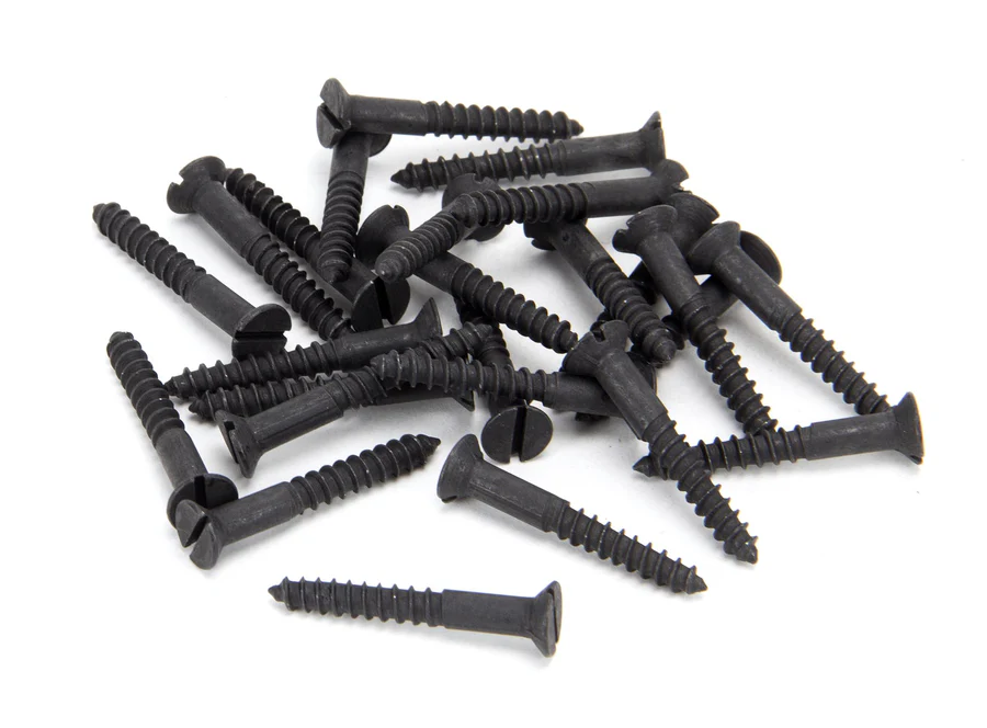 FTA 91290 BLACK 8X1&frac14; COUNTERSUNK SCREWS (25)