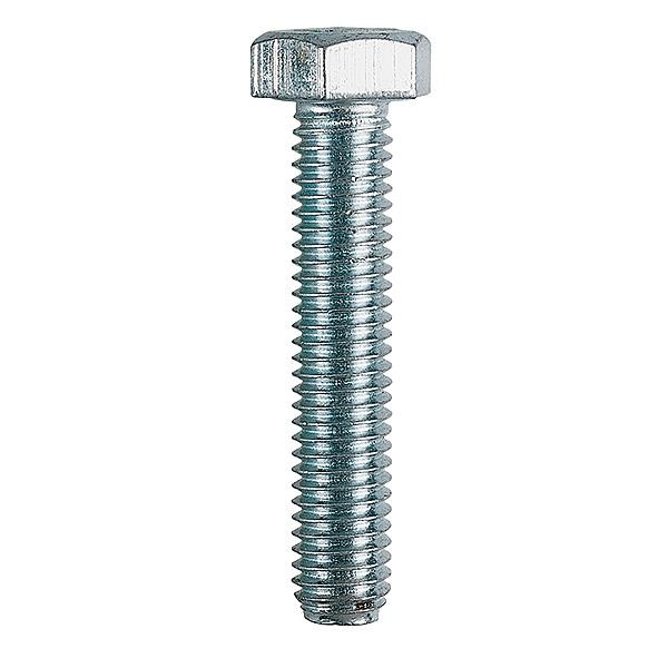 HEXAGON SET SCREW - 8.8 GRADE BZP M20 X 120