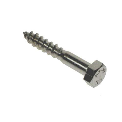 HEXAGON COACHSCREW - A2 STAINLESS STEEL  8 X  70MM 