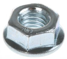 HEXAGON SERRATED FLANGE NUT - BZP M10