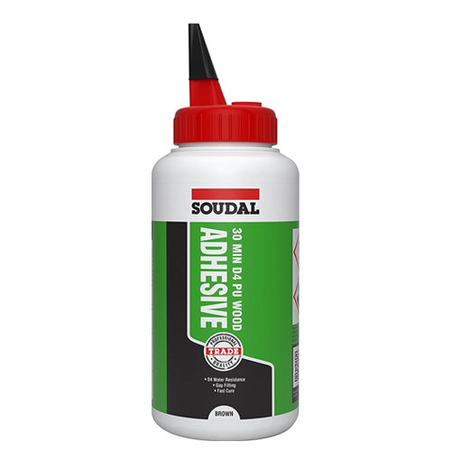 TRADE 30 MIN PU WOOD ADHESIVE (750G LIQUID BOTTLE)