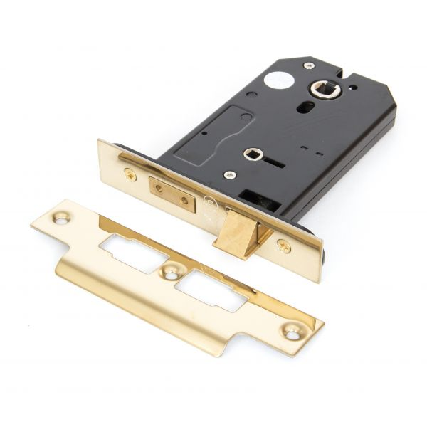 FTA 91114 PVD 5 HORIZONTAL BATHROOM LOCK