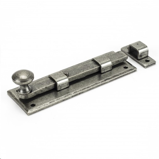 FTA 33723 PEWTER 6 STRAIGHT KNOB BOLT