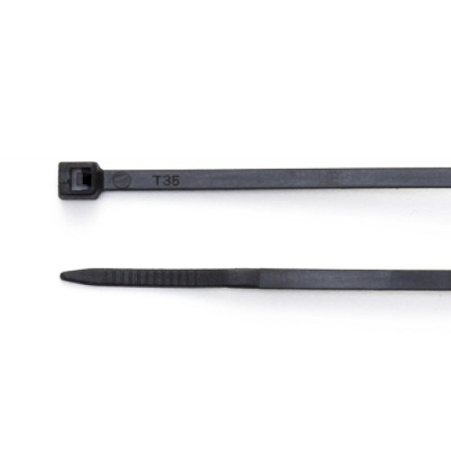 CABLE TIE - BLACK  4.8 X 370MM 