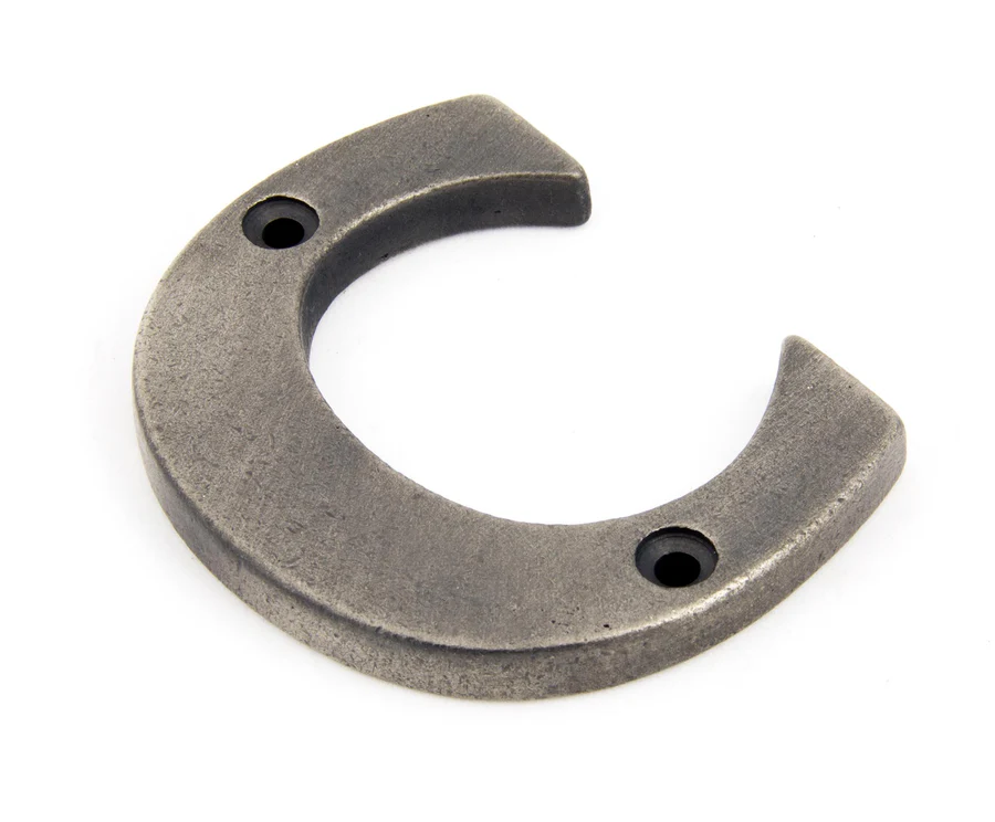 FTA 83803C ANTIQUE PEWTER LETTER C