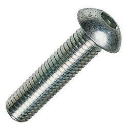 BUTTON HEAD SOCKET SCREW - 10.9 GRADE BZP M10 X  30 