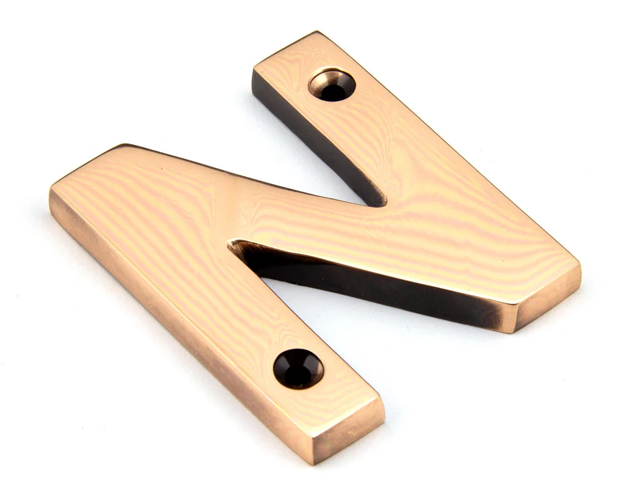 FTA 92031N POLISHED BRONZE LETTER N