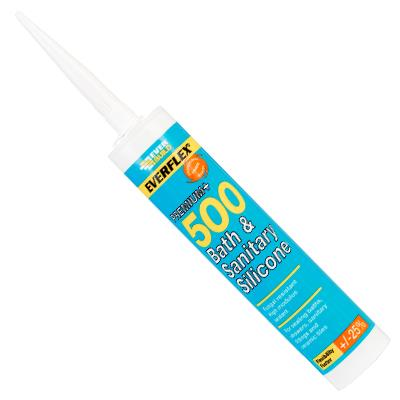 SILICONE SEALANT - 500 BATH & SANITARY C3 MANHATTAN GREY 