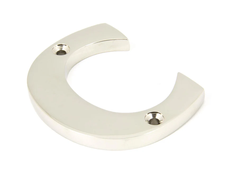 FTA 90303C POLISHED NICKEL LETTER C