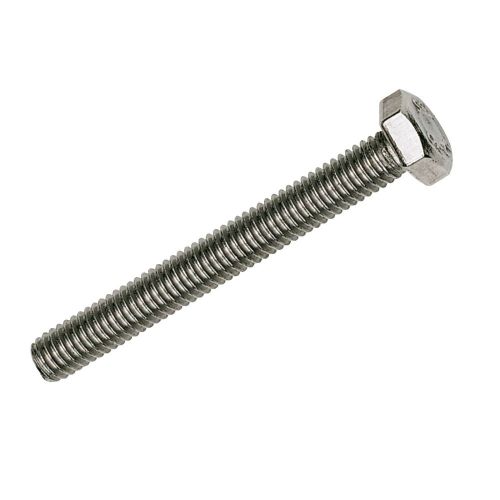 HEXAGON SET SCREW - A2 STAINLESS STEEL M10 X 100 