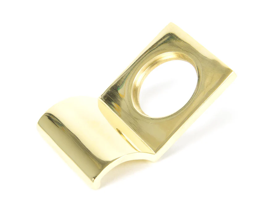 FTA 90283 POLISHED BRASS RIM CYLINDER PULL