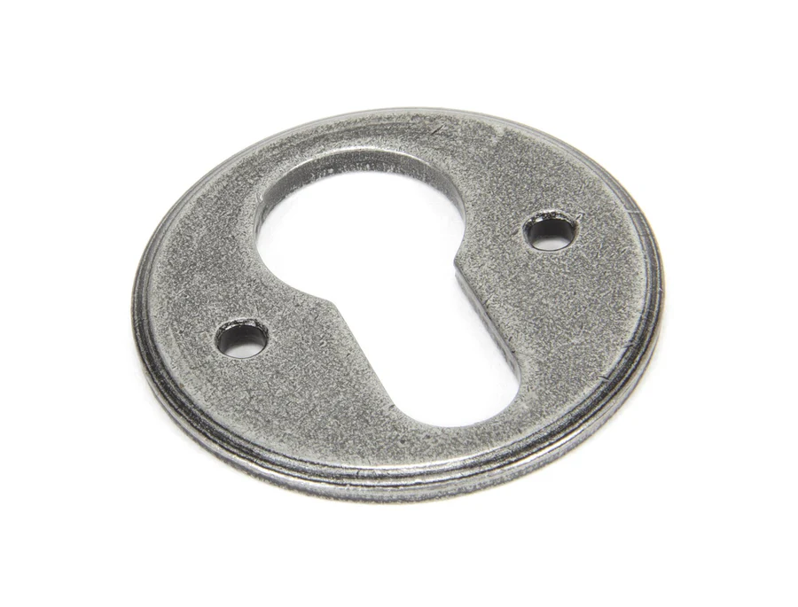 FTA 45122 PEWTER REGENCY EURO ESCUTCHEON