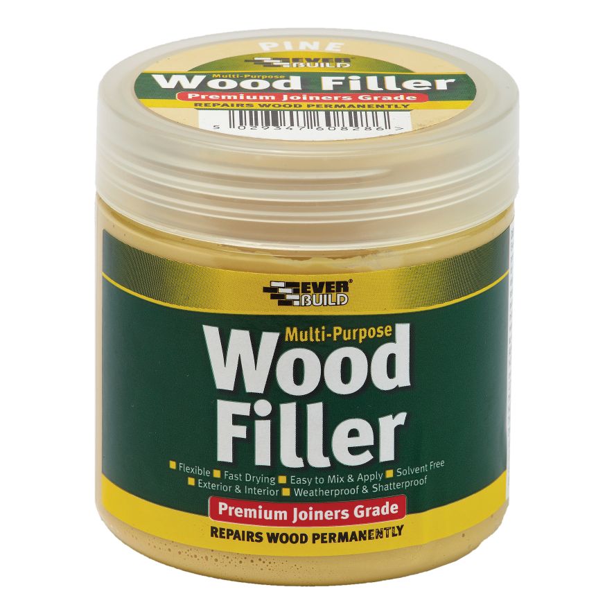 PREMIUM EXTERIOR READY MIXED WOOD FILLER 250ML LIGHT OAK