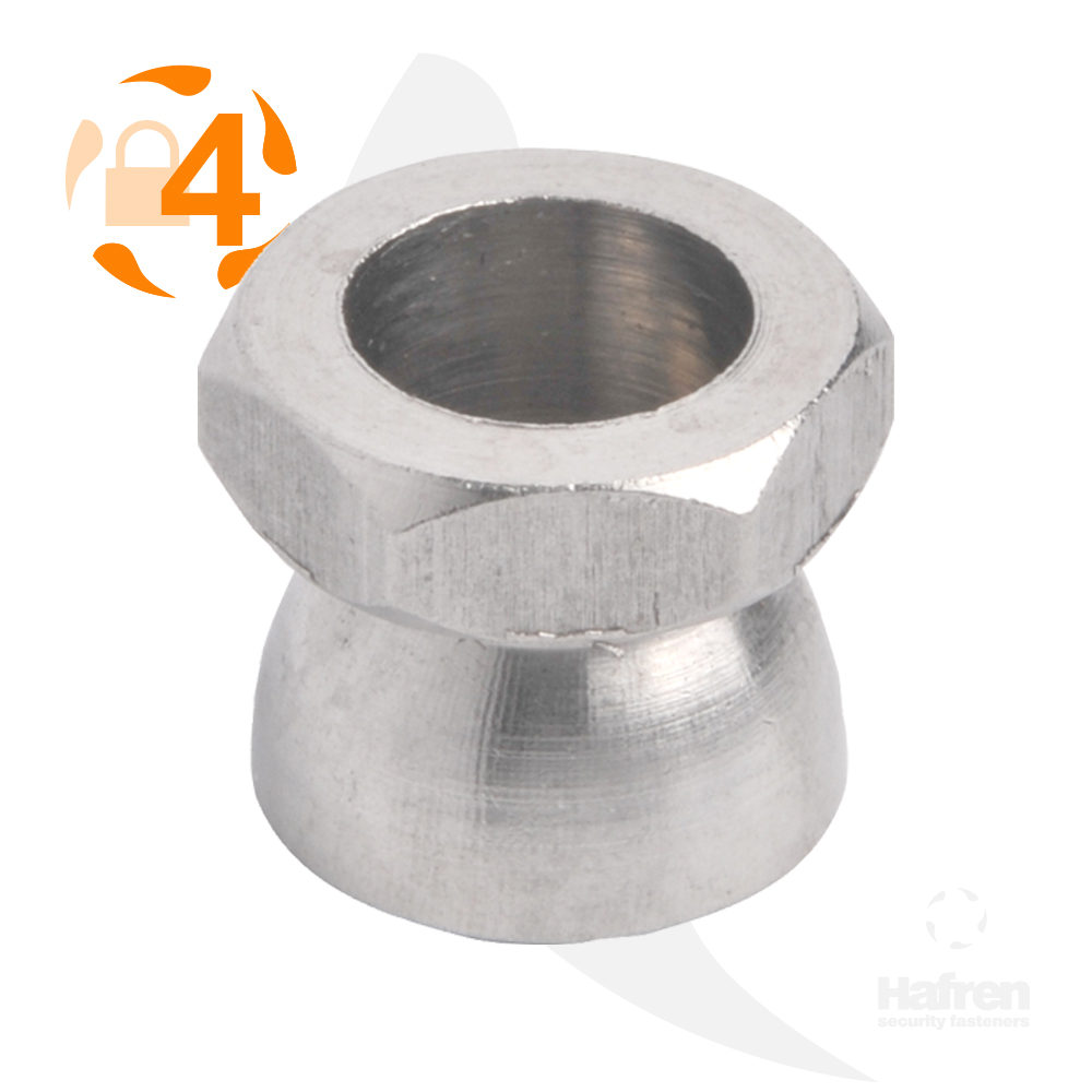 SHEAR NUT A4 STAINLESS STEEL M8