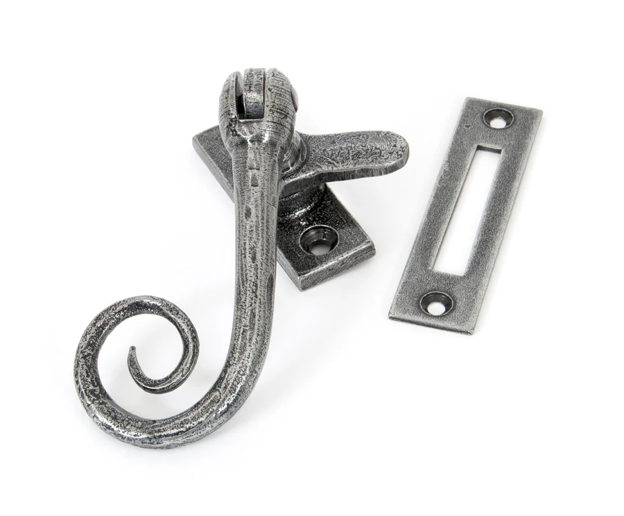 FTA 33676 PEWTER MONKEYTAIL FASTENER
