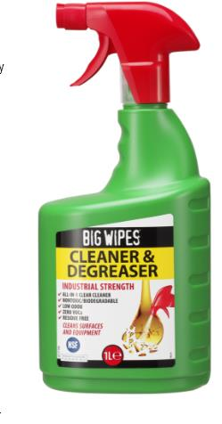 BIG WIPES  SPRAY CLEANER & DEGREASER 1 LITER 