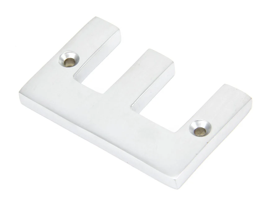 FTA 83804E SATIN CHROME LETTER E