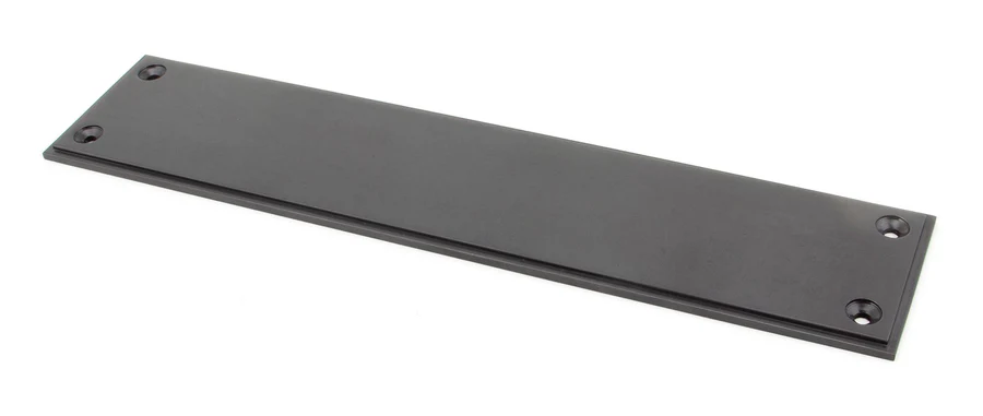 FTA 45392 AGED BRONZE 300MM ART DECO FINGERPLATE