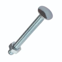 COACHBOLT & NUT - BZP M10 X 220