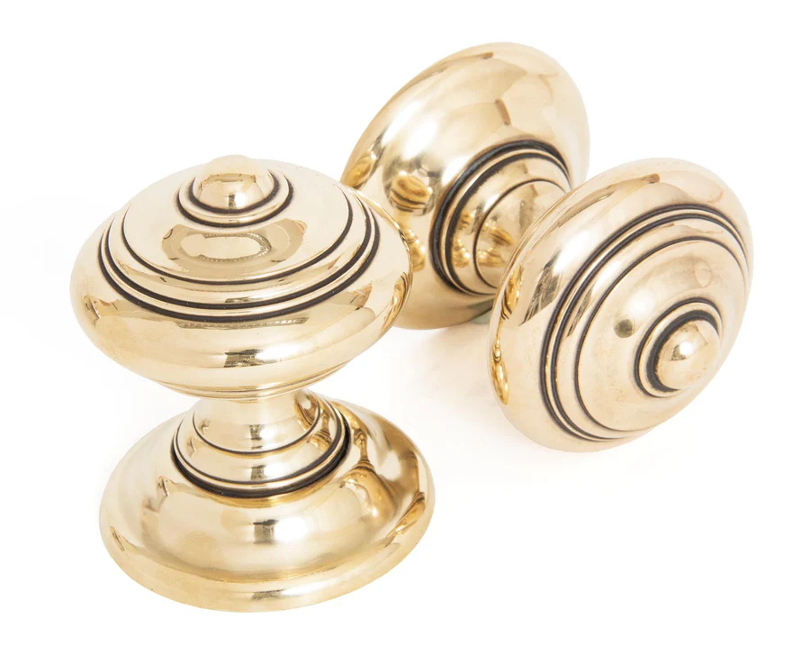 FTA 83864 AGED BRASS ELMORE CONCEALED MORTICE KNOB SET