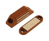 LARGE HEAVY DUTY MAGNETIC CATCH (60MM) BROWN