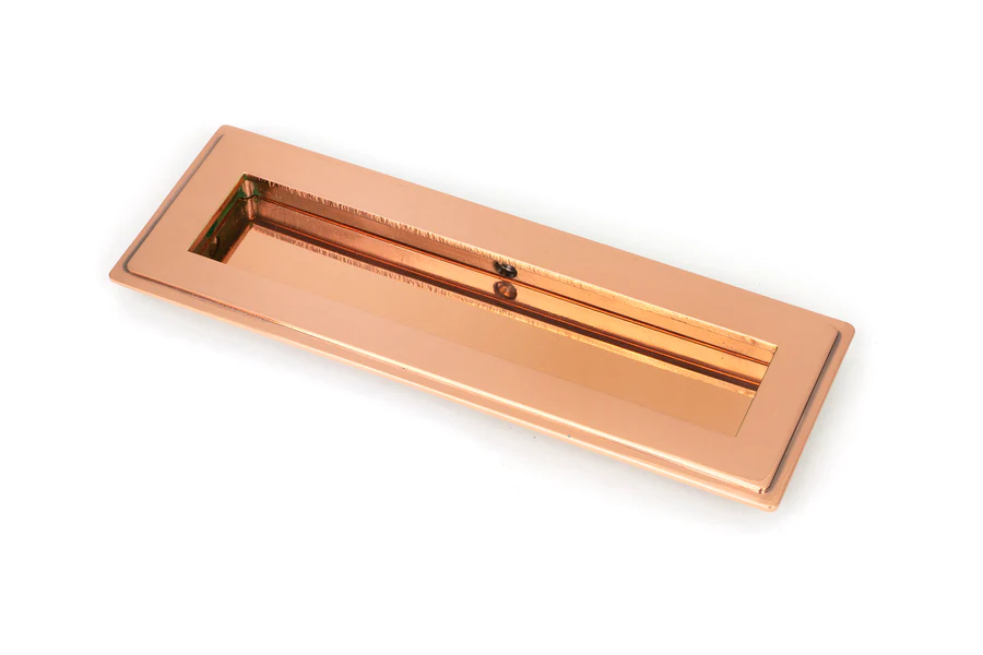 FTA 50134 POLISHED BRONZE 175MM ART DECO RECTANGULAR PULL