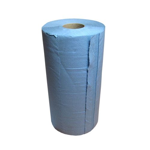 BLUE 2 PLY LUXURY PERFORMANCE WIPER ROLL 10" (250MM)