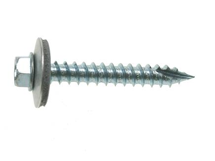 HEX HEAD SHEET TO TIMBER SCREW - GASH POINT 6.3 X  32MM (WITH G16)