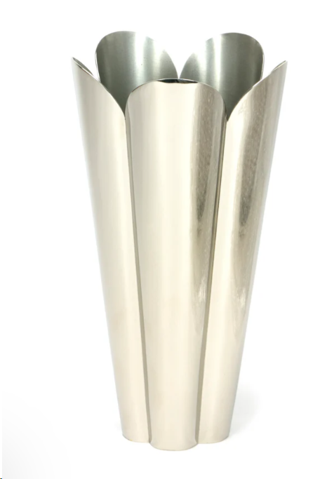 FTA 47127 SMOOTH NICKEL FLORA VASE