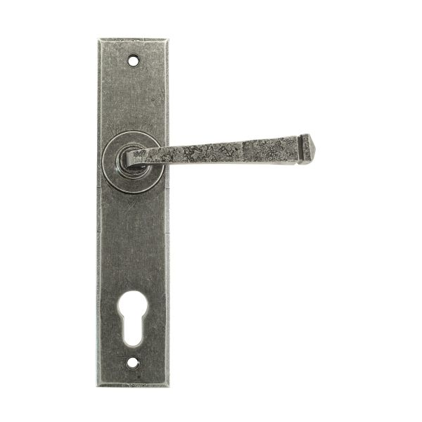 FTA 33704 PEWTER AVON LEVER ESPAG. LOCK SET