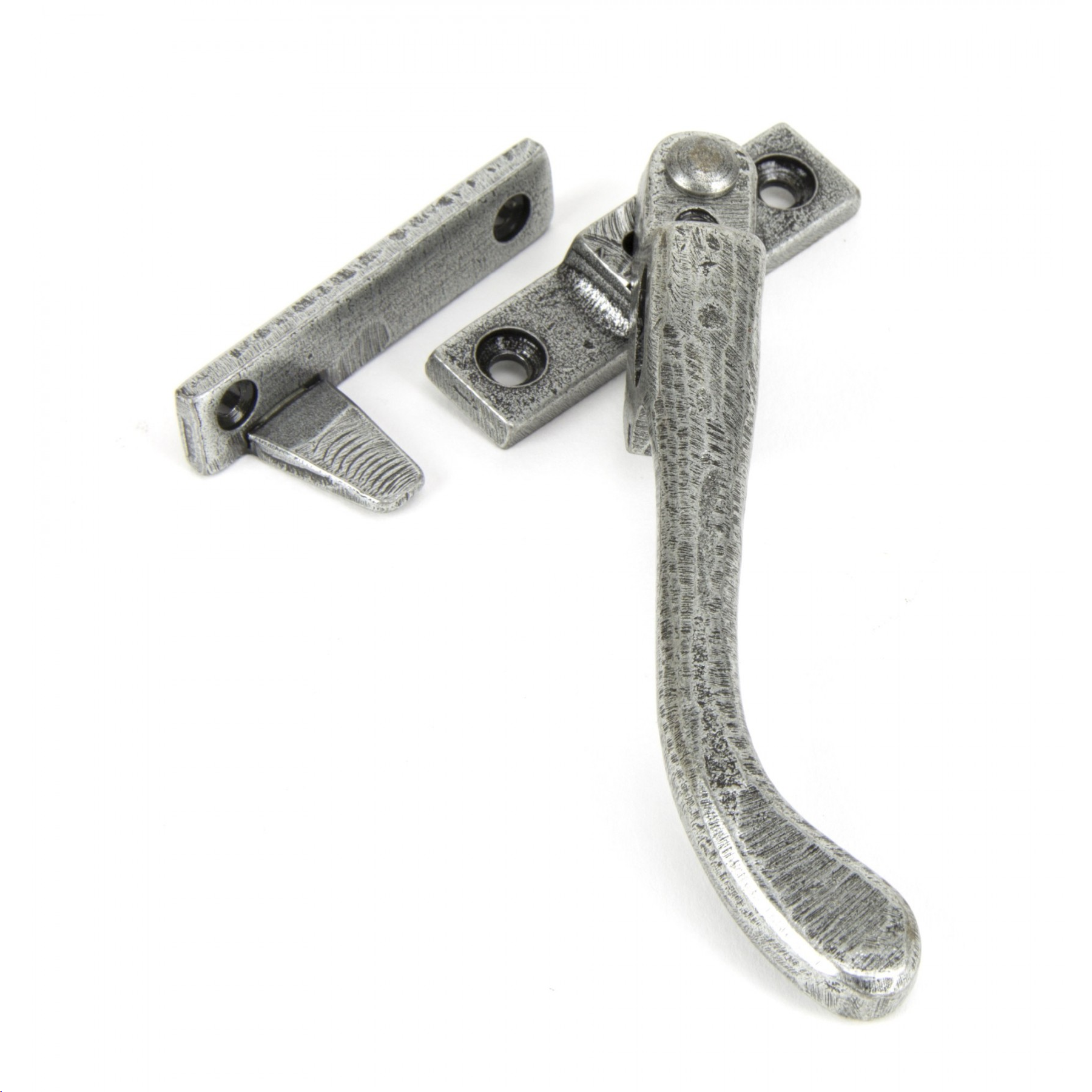 FTA 33026 PEWTER NIGHT-VENT LOCKING PEARDROP FASTENER - RH