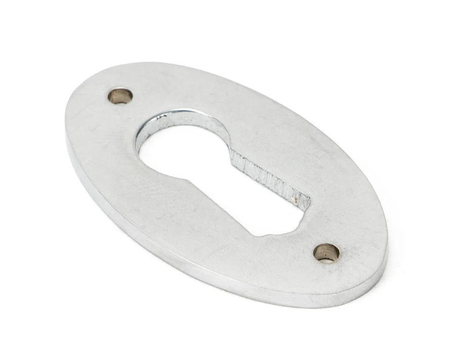 FTA 91985 SATIN CHROME OVAL ESCUTCHEON