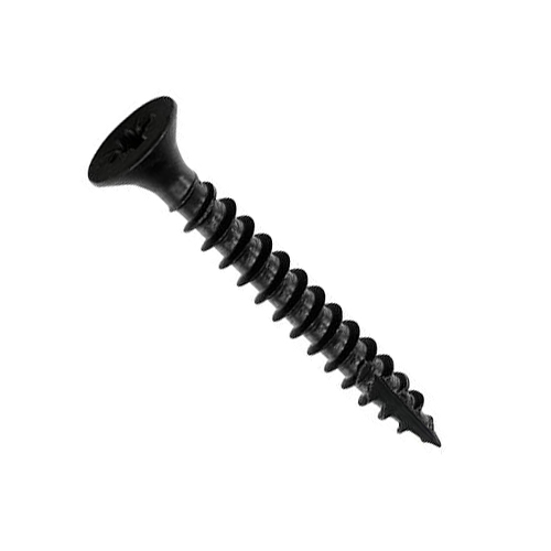 CLASSIC MULTI-PURPOSE CSK WOODSCREWS - EXTERIOR BLACK 5.0 X 30MM (10G X 1 1/4")