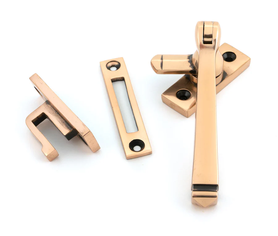FTA 45924 POLISHED BRONZE LOCKING AVON FASTENER