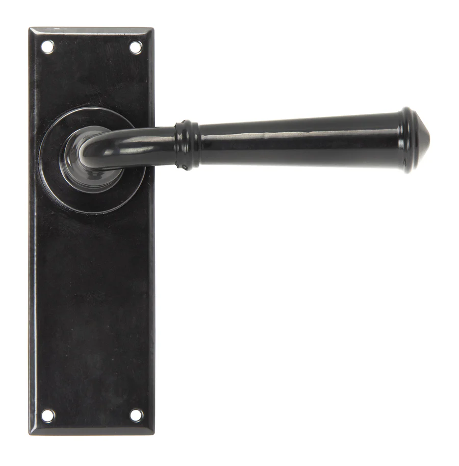 FTA 92058 BLACK REGENCY LEVER LATCH SET