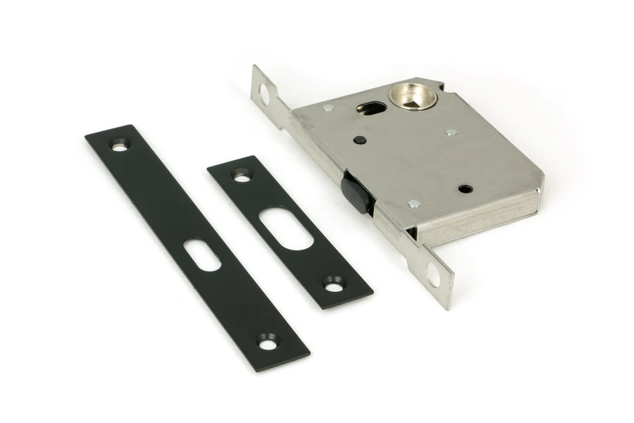 FTA 50665 MATT BLACK 50MM SLIDING DOOR LOCK