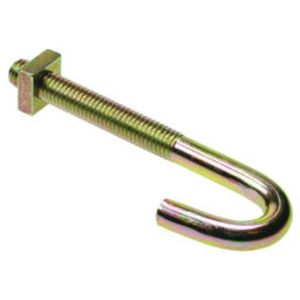 HOOK BOLT & NUT M 6 X 140 