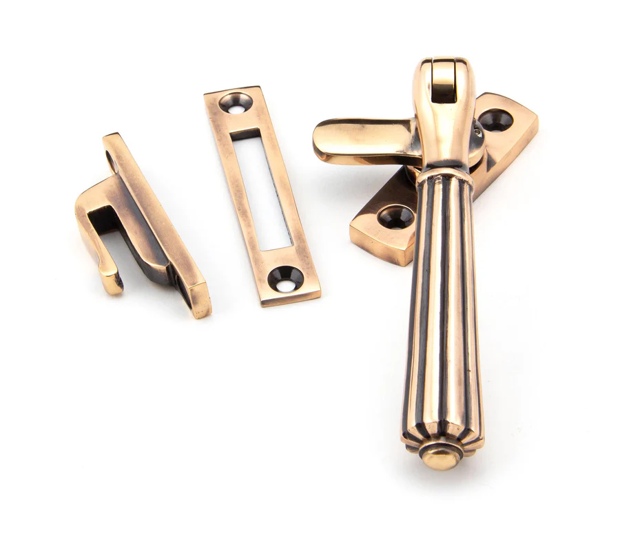 FTA 45343 POLISHED BRONZE LOCKING HINTON FASTENER