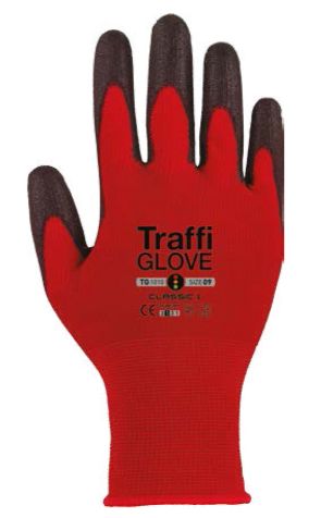 TRAFFIGLOVE CLASSIC CUT 'A' LIGHTWEIGHT X-DURA PU PALM GLOVE SIZE  9 (L)