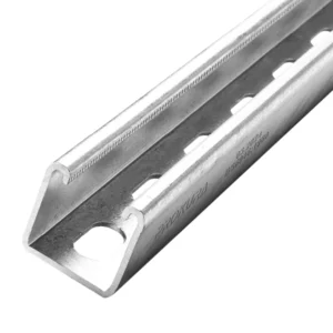 SLOTTED CHANNEL PRE-GALVANISED 41 X 41 X 2.5MM X 3MTR