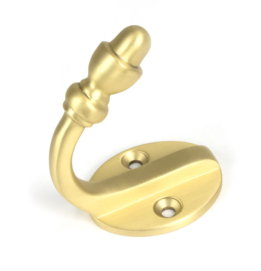 FTA 51300 SATIN BRASS COAT HOOK