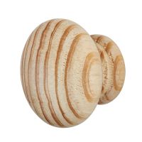 PINE CUPBOARD KNOB 50MM 