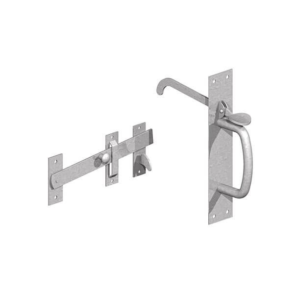 SUFFOLK LATCH LONG THUMB BIT 108MM (4") LIGHT E-GALVANISED