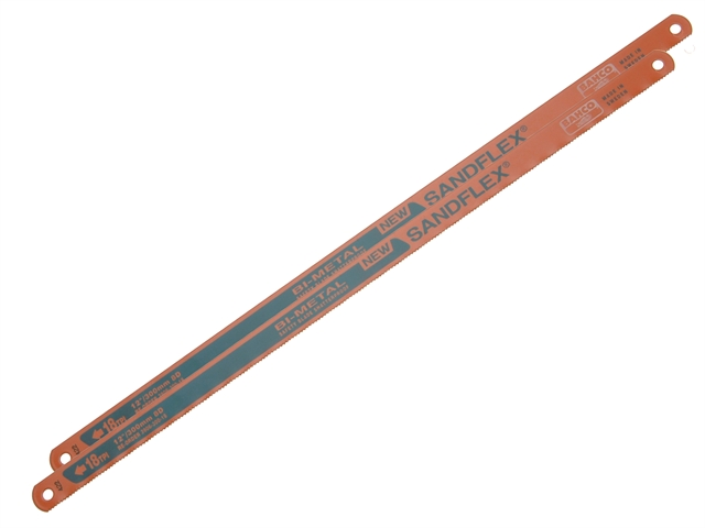 BAHCO SANDFLEX BI-METAL HACKSAW BLADES 300MM (12") 24TPI