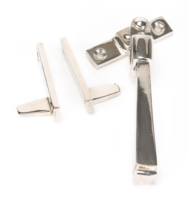 FTA 90413 POLISHED NICKEL NIGHT-VENT LOCKING AVON FASTENER