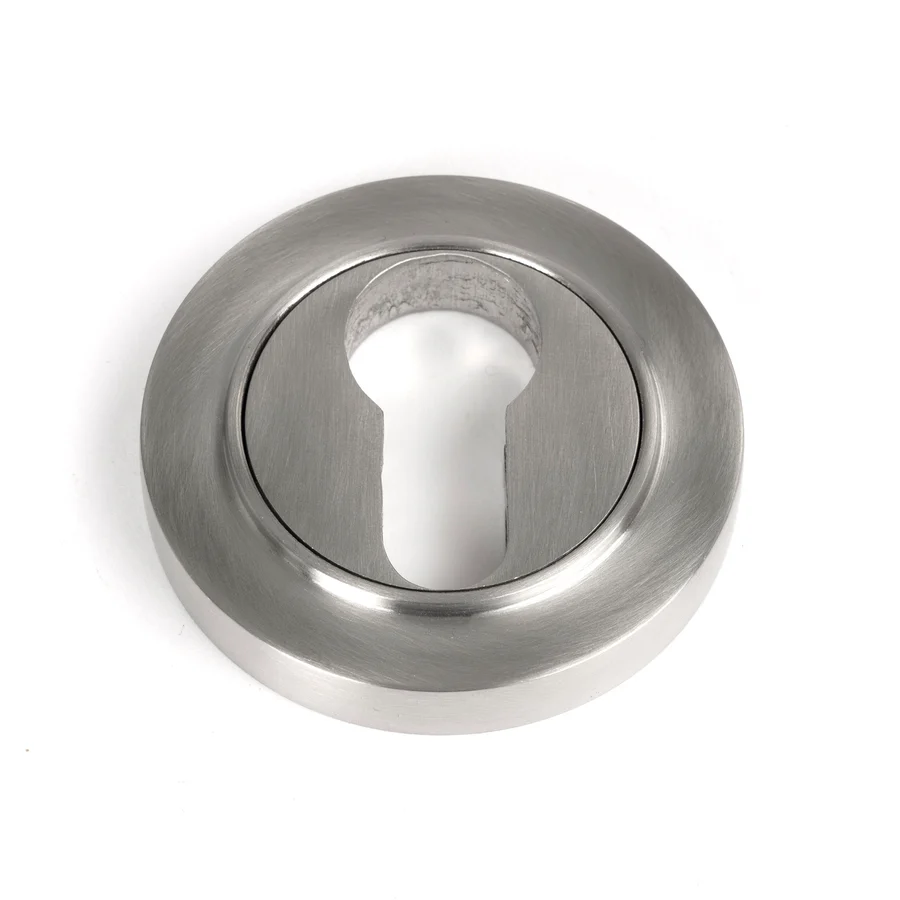 FTA 49872 SATIN MARINE SS (316) ROUND EURO ESCUTCHEON (PLAIN)