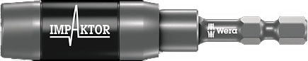 SCREWDRIVER INSERT BIT HOLDER - WERA IMPAKTOR RING MANGETNIC RAPIDAPTOR - UNIVERSAL HEX 1/4" (6.35MM)