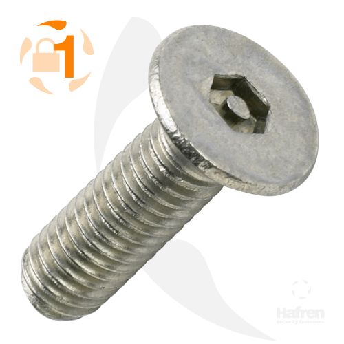 MACHINE SCREW A2 STAINLESS STEEL COUNTERSUNK PIN HEX M 5 X 10 